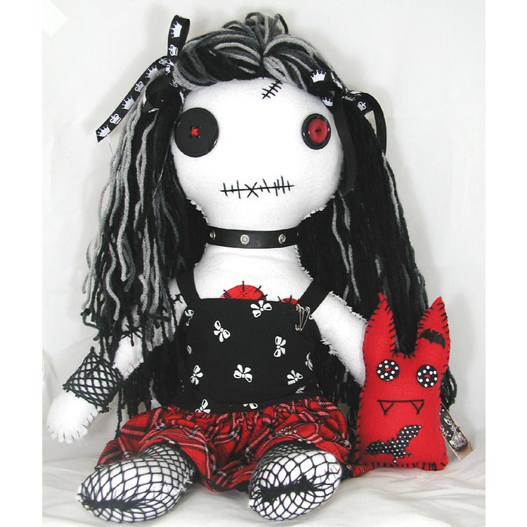 Scarlet Noir & Bunny pet by Tragic Stitches