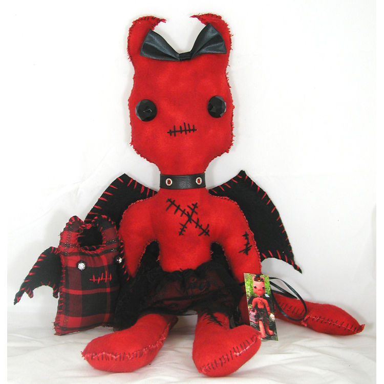 Demonette & Demon pet by Tragic Stitches