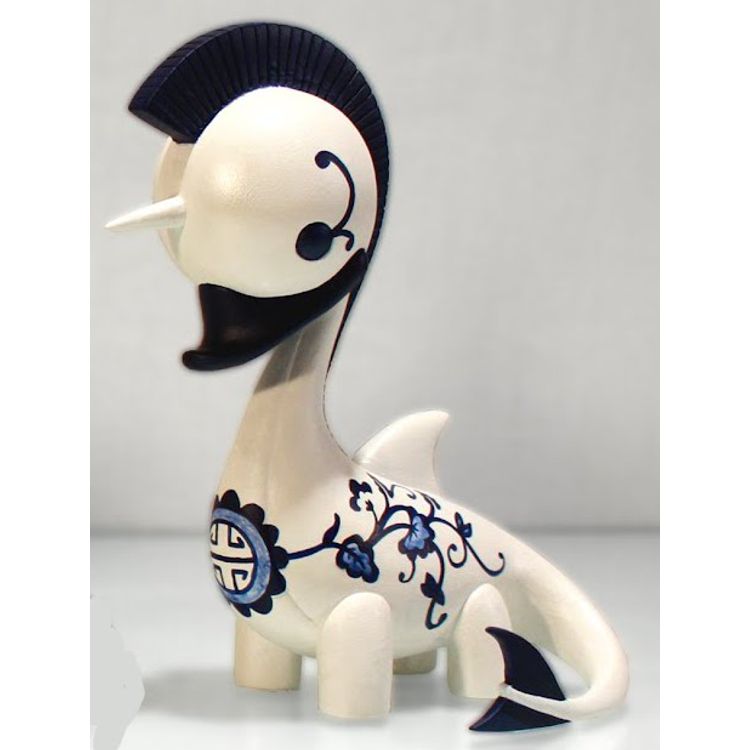 Fine China Swanicorn by Daniel Fleres