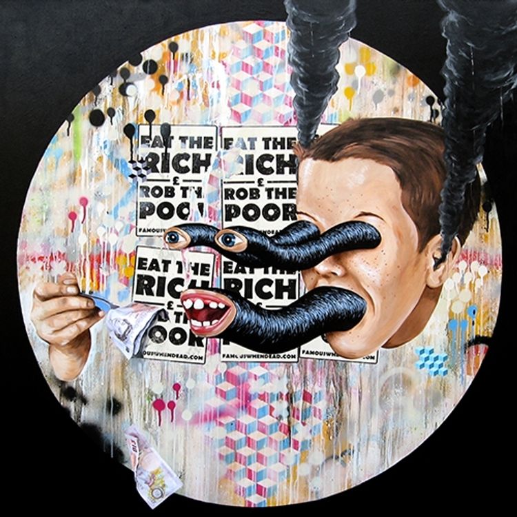 Eat the Rich, Rob the Poor by Famous When Dead