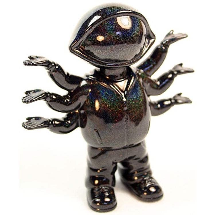 Boy Karma - Black Glitter by Mark Nagata