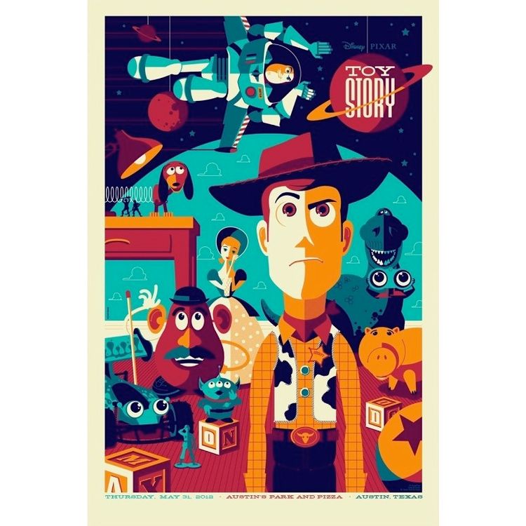 Toy Story - Sideshow variant by Tom Whalen