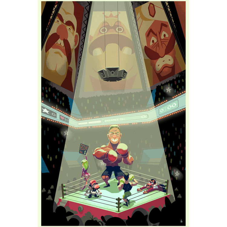 PUNCH OUT!! by Glen Brogan