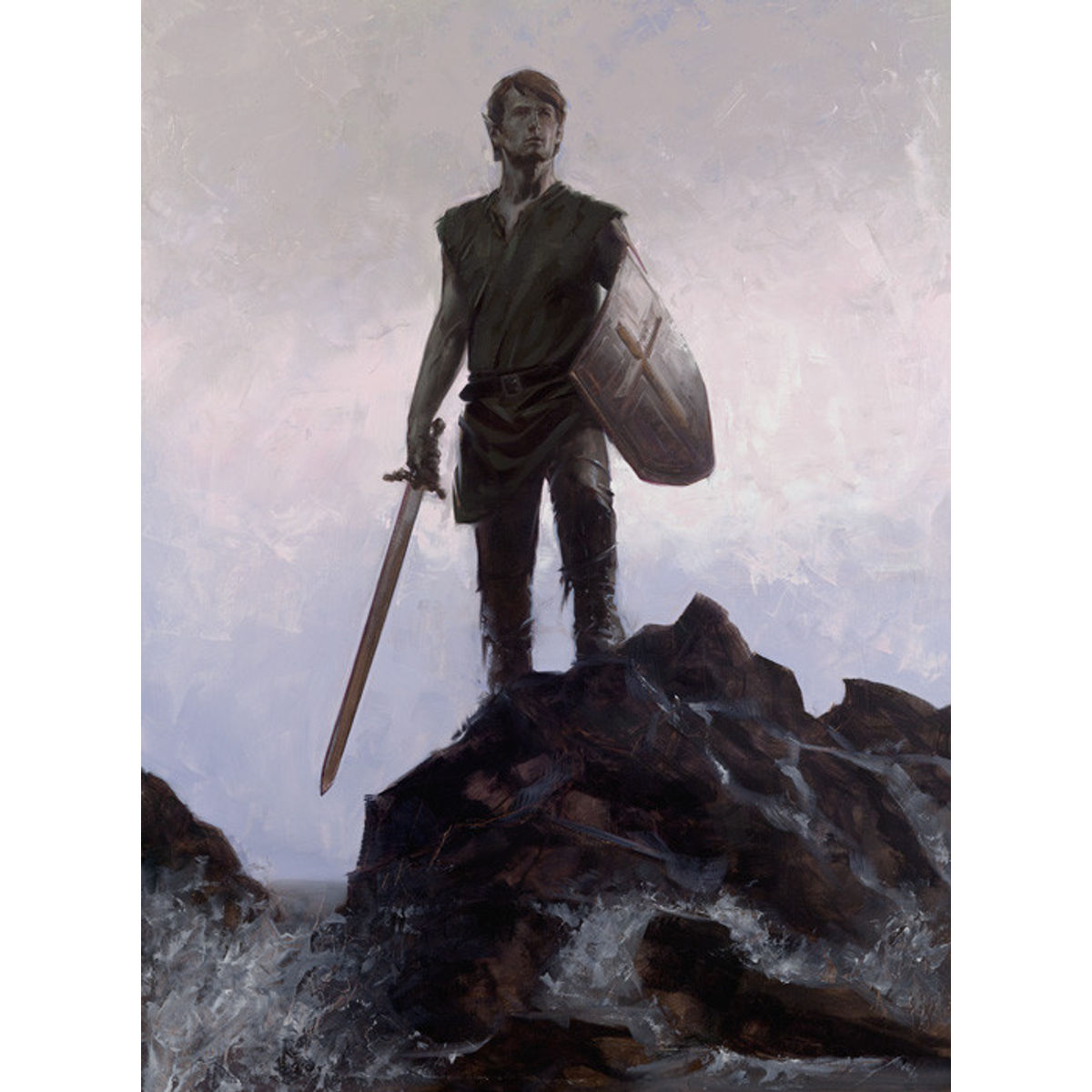 Before Him Was A Raging Sea and, Beyond it, The Ocean Palace