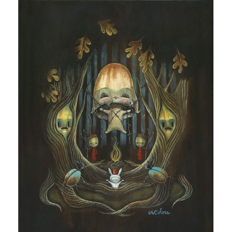 The Judgement of the Mushroom by 64 Colors
