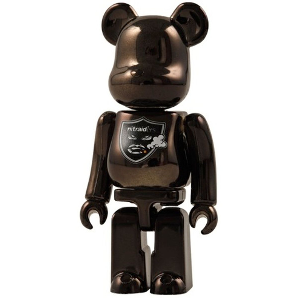 Nitraid Be@rbrick Black Chrome - 100%