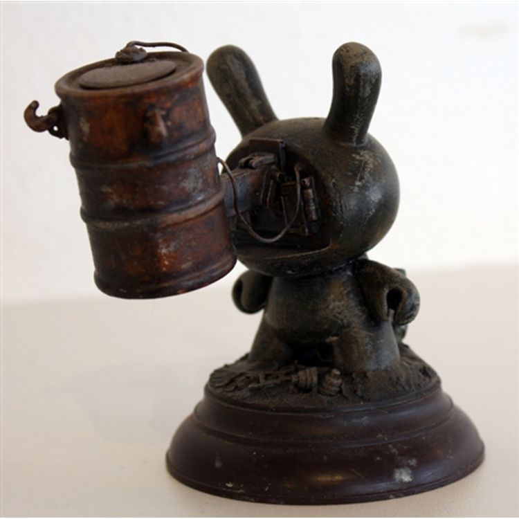Oil Drum Dunny by Lily Black