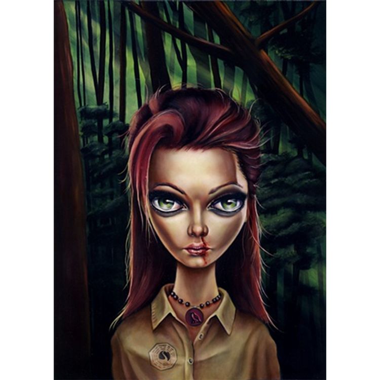 She Secretly Sings of Orchids and Whispers by Patrick Fatica