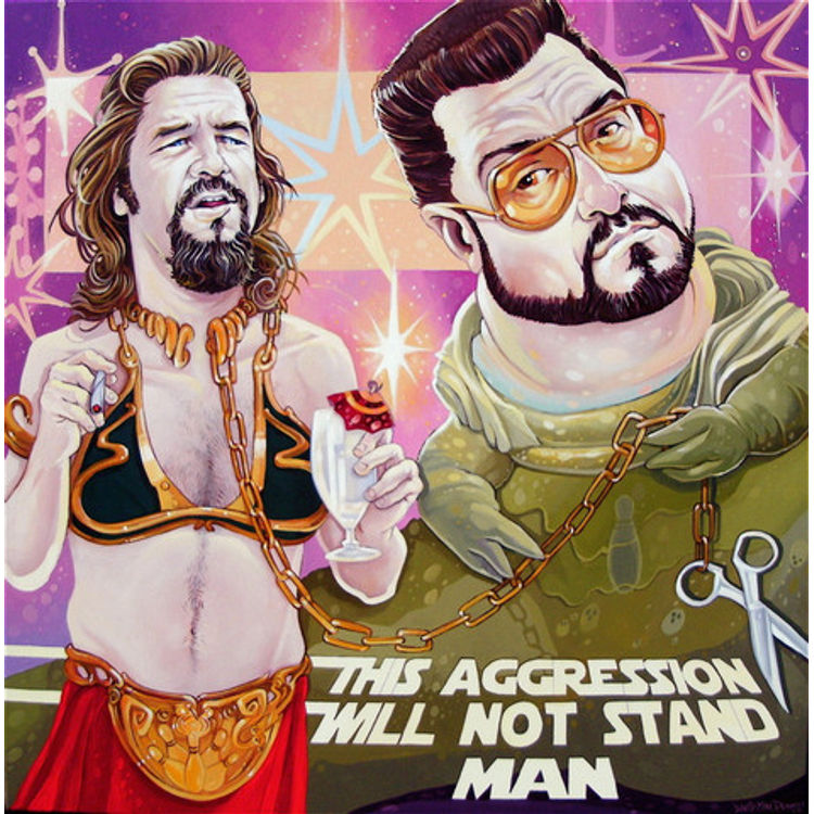 Aggression Will Not Stand Man by Dave MacDowell