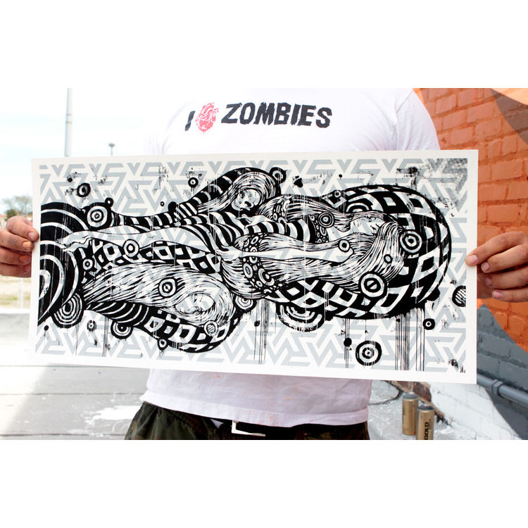 Sleeping Beauty - Black Edition by Tristan Eaton