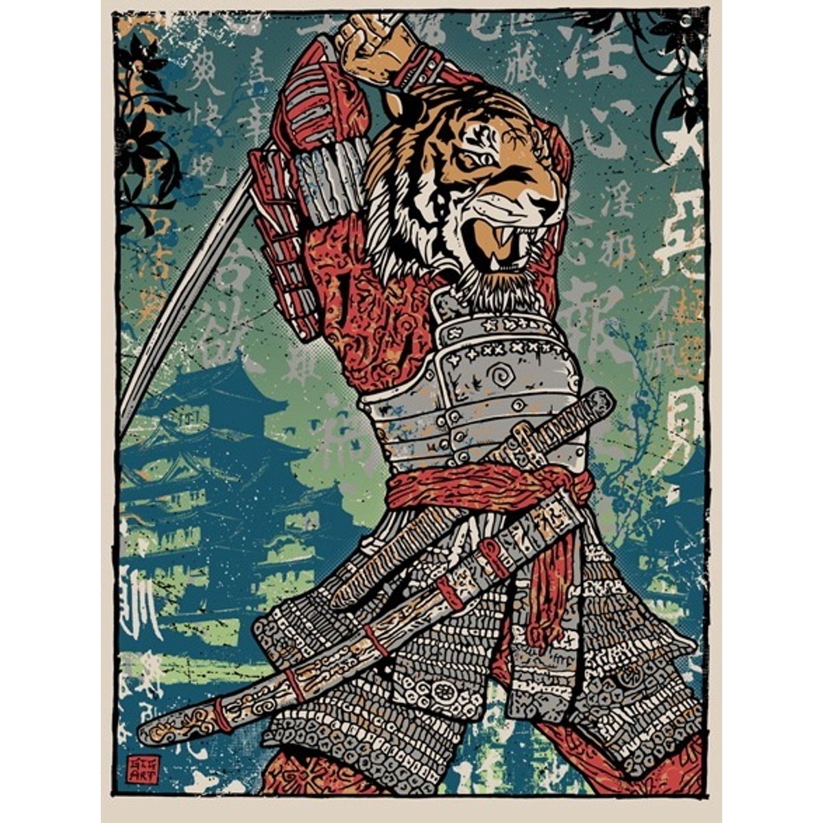 Samurai Tiger Attack