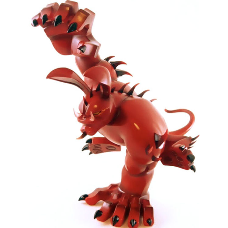 Red Devil Paw! by Trex Wang