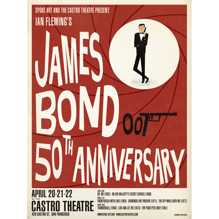 James Bond 50th Anniversary by Max Dalton