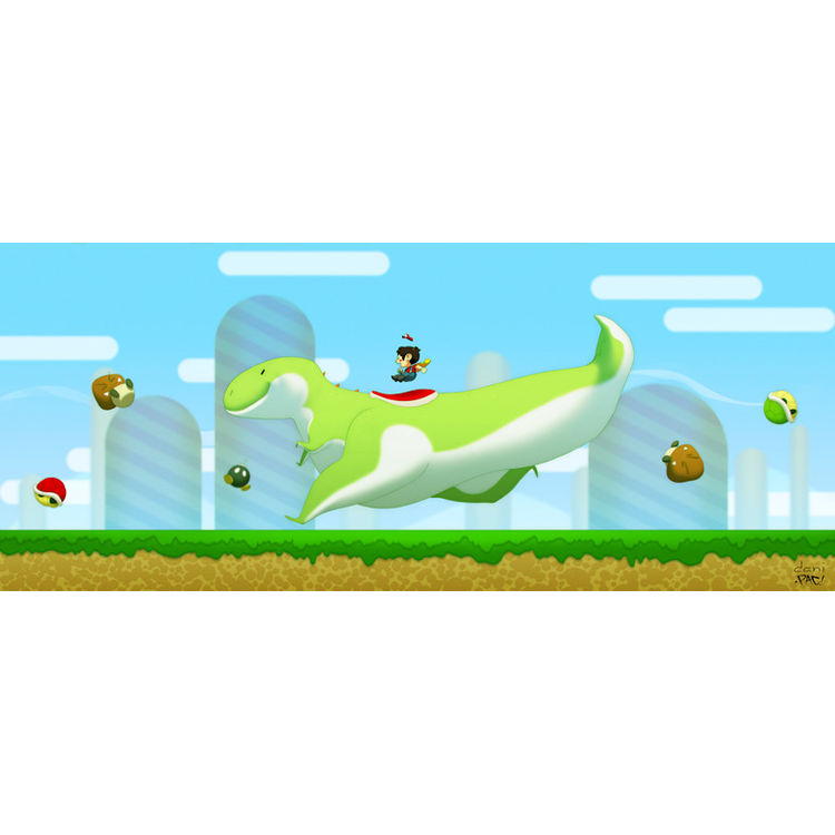 Mario & Yoshi by Pac23