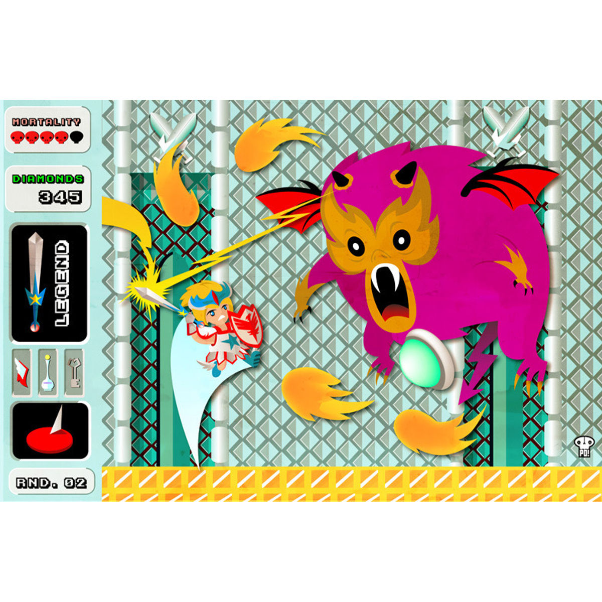 Wonderboy vs Vampire