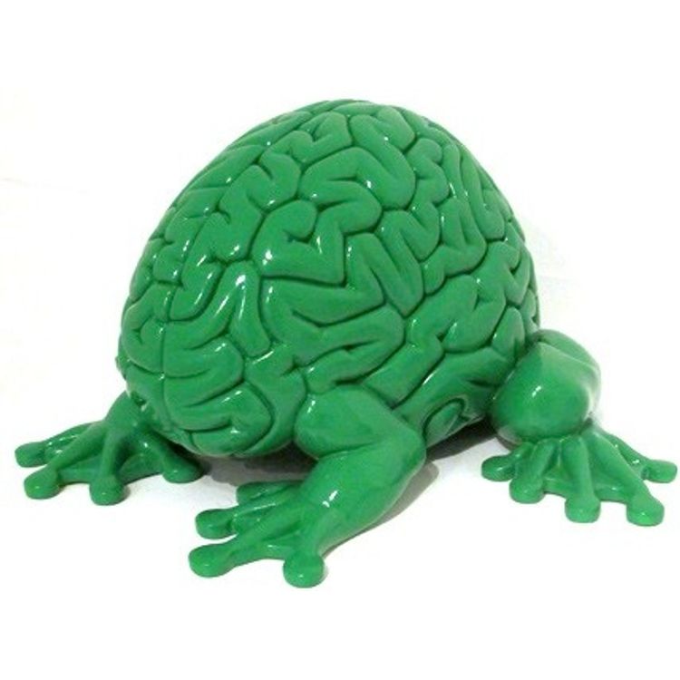 Jumping Brain XL - Green by Emilio Garcia