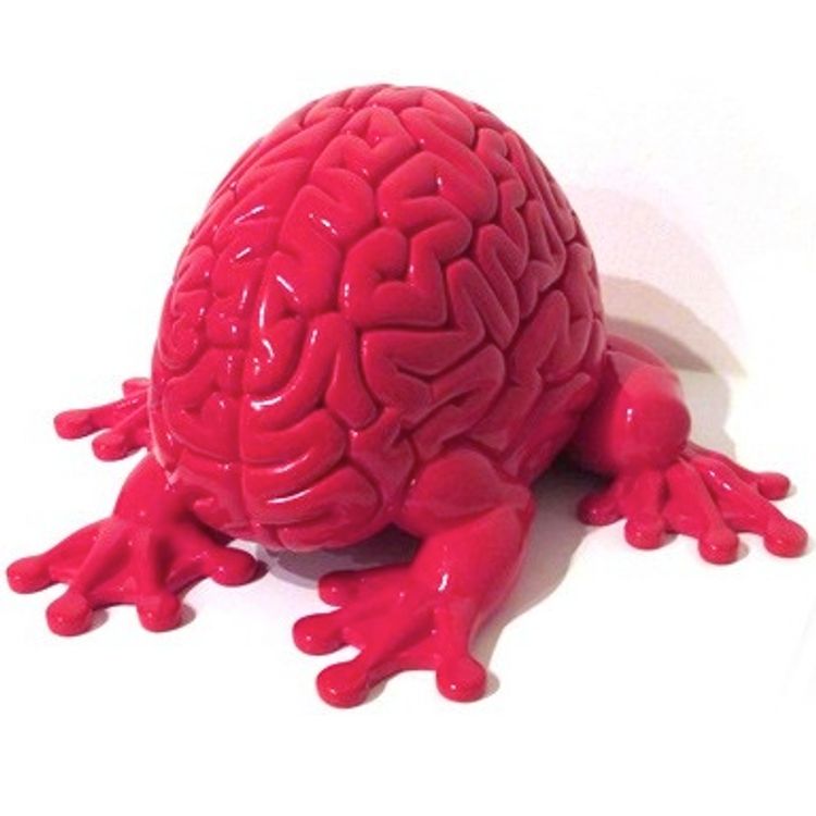 Jumping Brain XL - Pink by Emilio Garcia