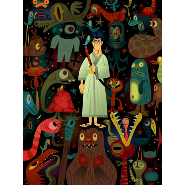 Samurai Jack Monster Stack by Craola (Greg Simkins)