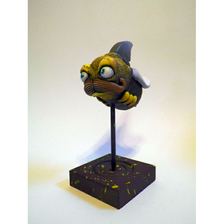 Bumbleshark Yellow Short by Scribe (Donald Ross)