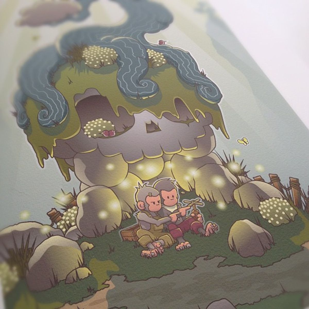 The legend of Hotaru and the Death's Rock Octopus Tree