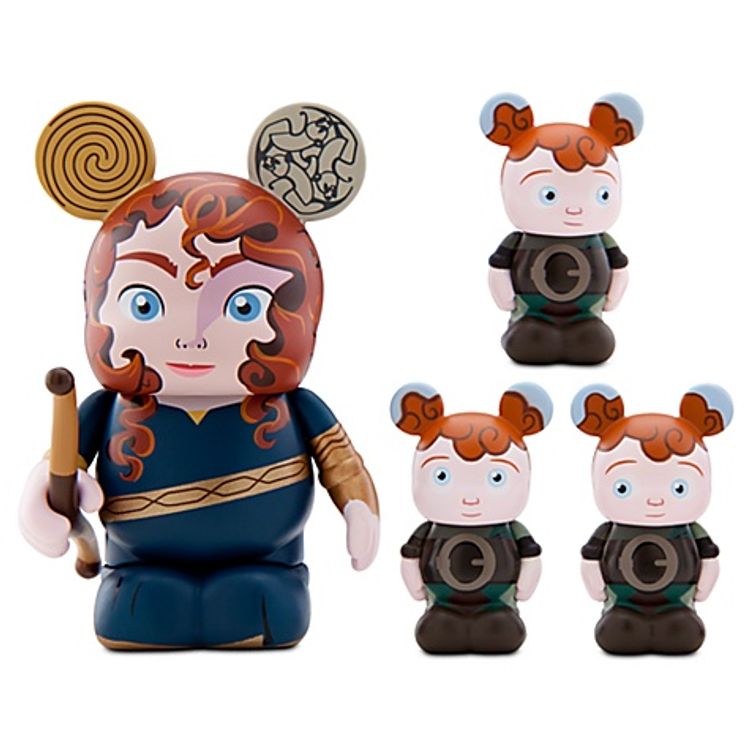 'Brave': Merida and Triplets by Ron Cohee