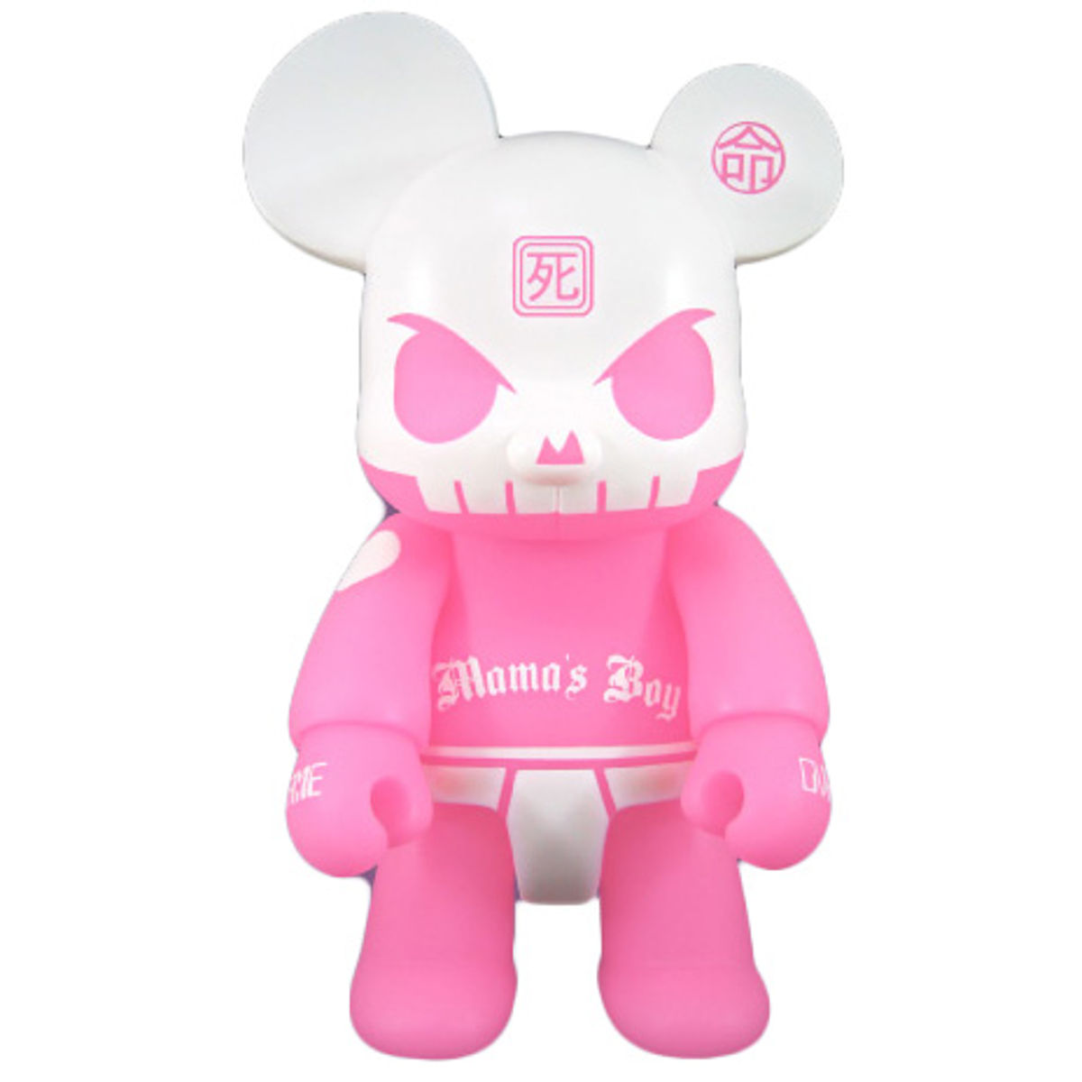 Mama's Boy Bear Qee - GID Pink