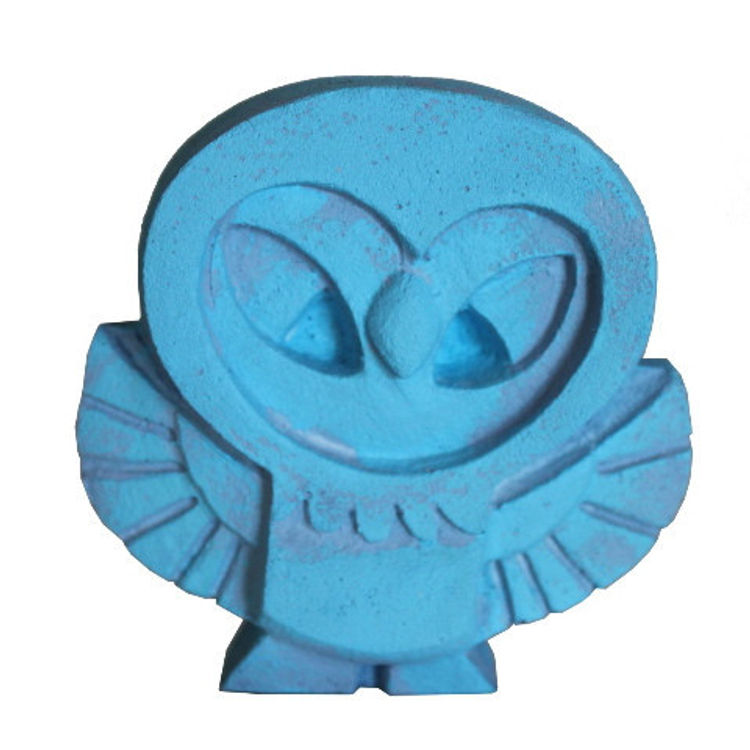Owl - Blue by Amanda Visell