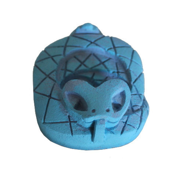 Snake - Blue by Amanda Visell