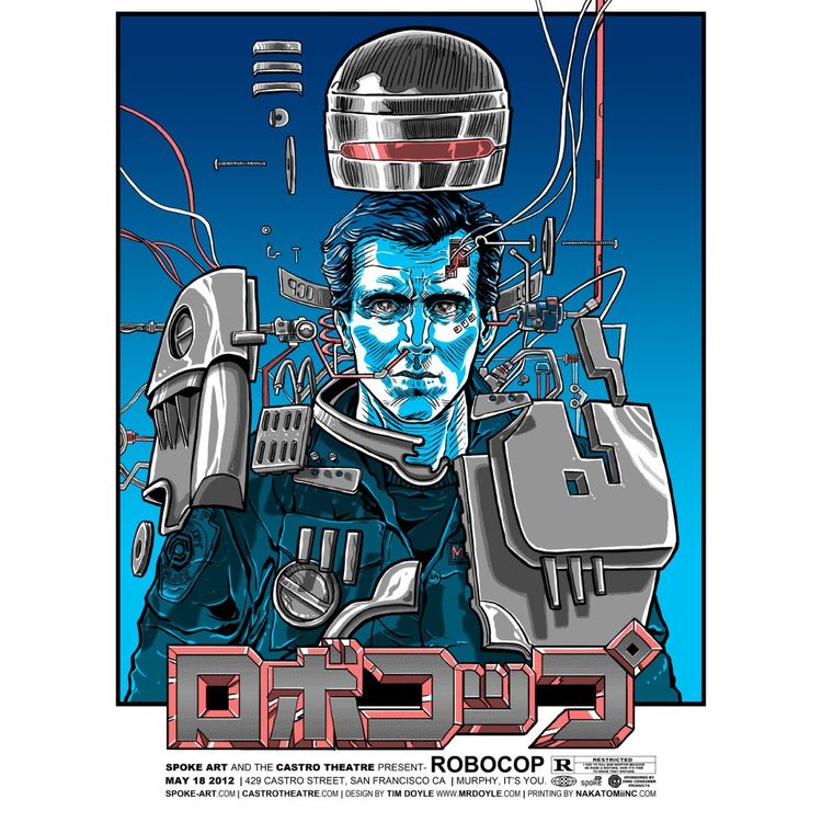 Robocop by Tim Doyle