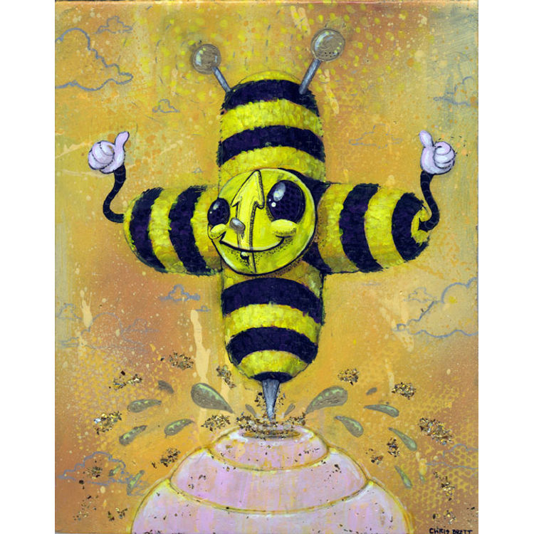 Bee Positive by Chris Brett