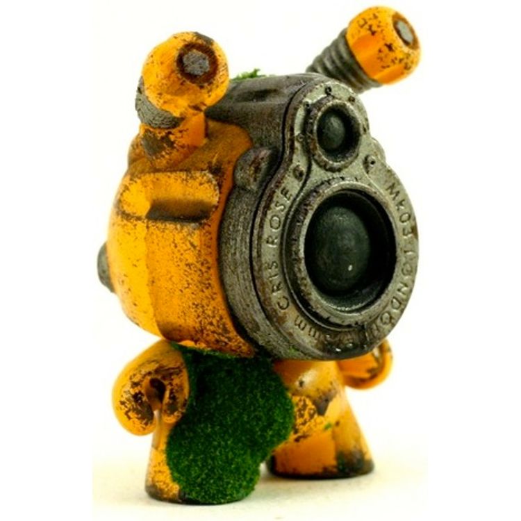 Tangerine Moss Observation - Drone A by Cris Rose
