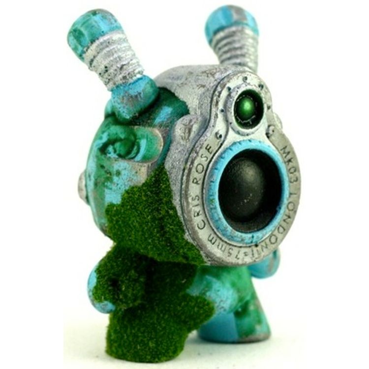 Turquoise Moss Observation Drone B by Cris Rose