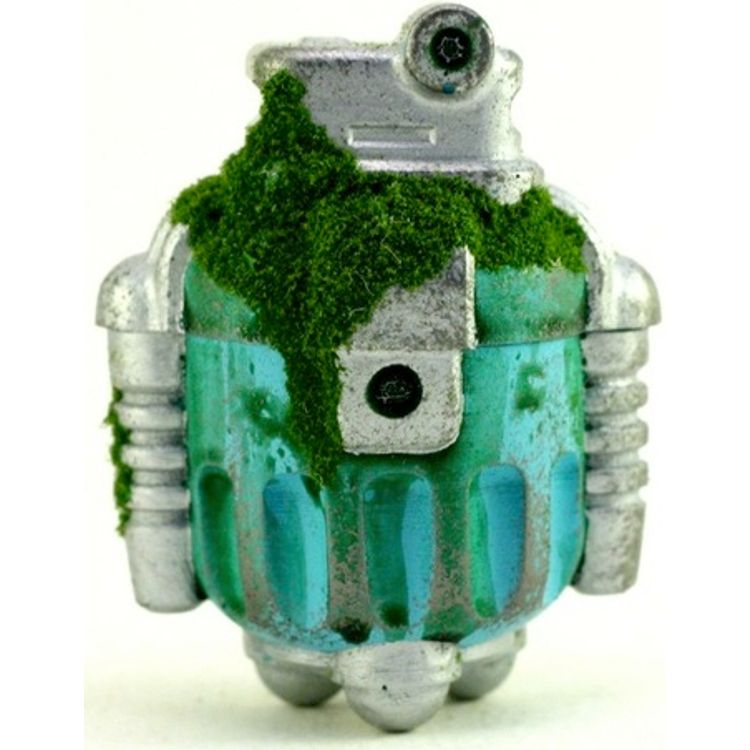 Turquoise Moss Sprog I by Cris Rose