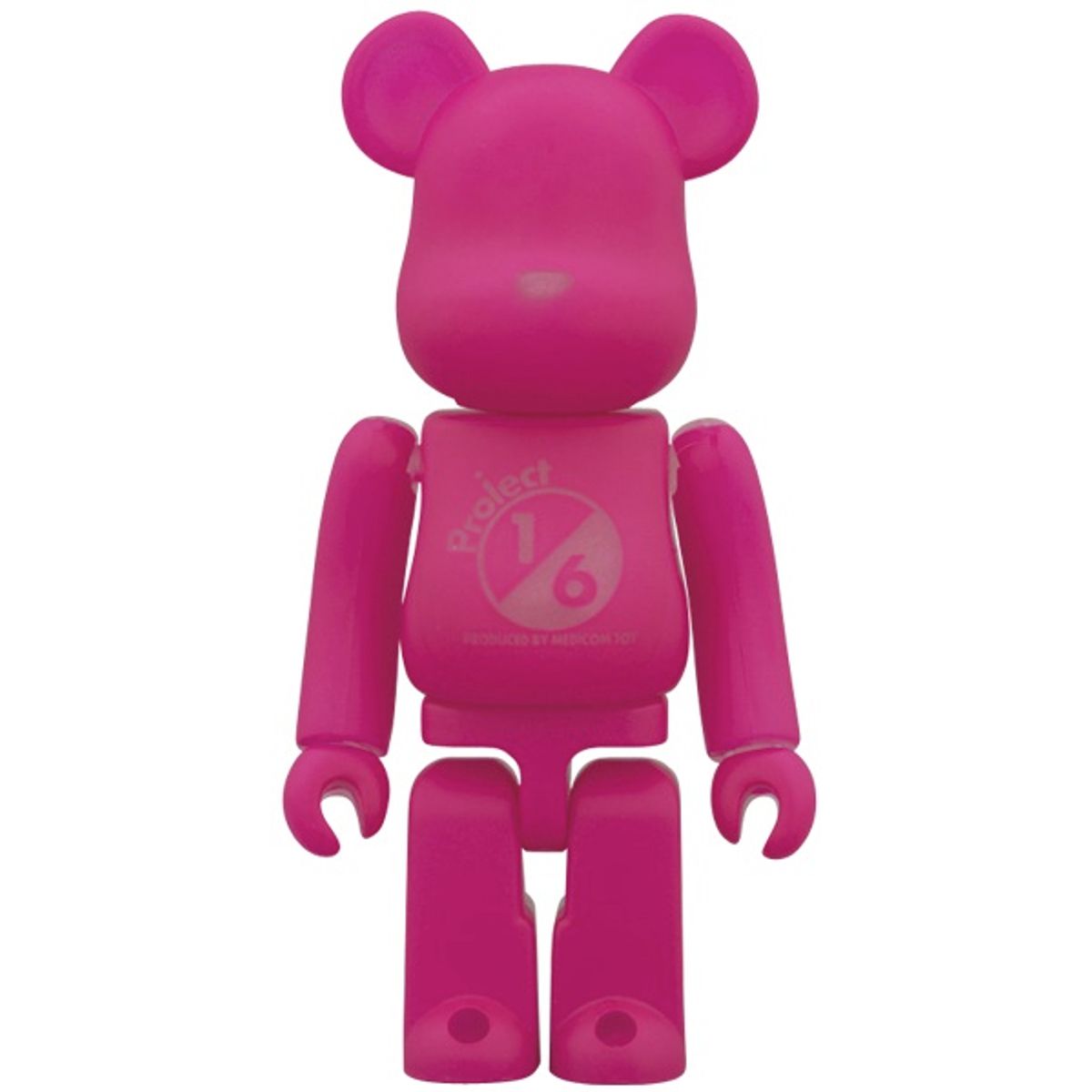 Project 1/6 Be@rbrick - GID Pink