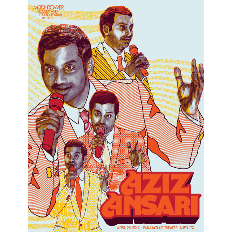 Aziz Ansari - Austin, TX 2012 by Wes Winship