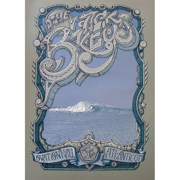 The Black Keys - Atlantic City, NJ 2012 (Variant) by David Welker