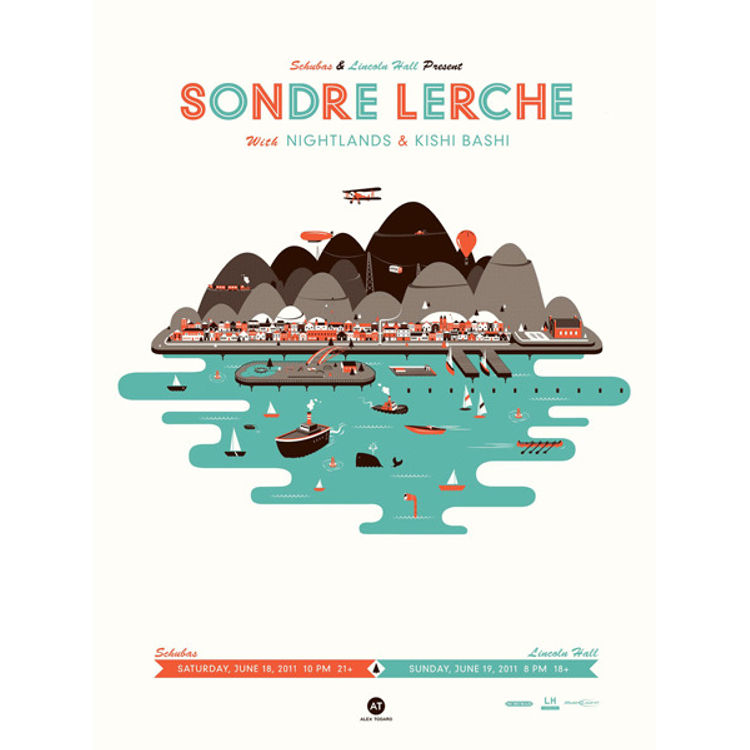 Sondre Lerche w/ Nightlands & Kishi Bashi by Alex Todaro