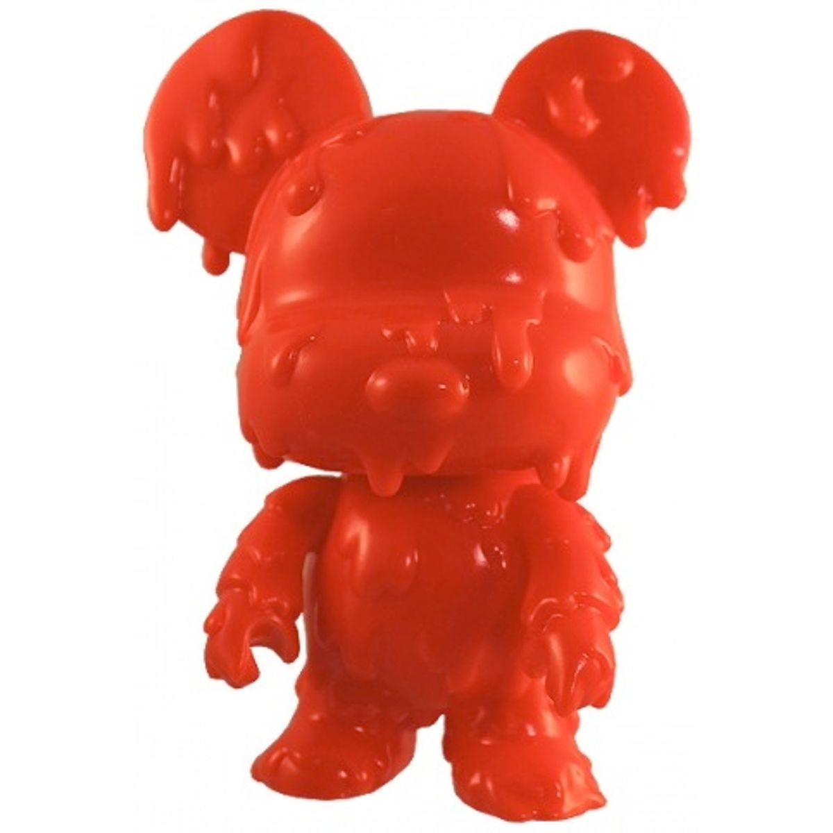 Melting MiniBear Qee - Red/DIY