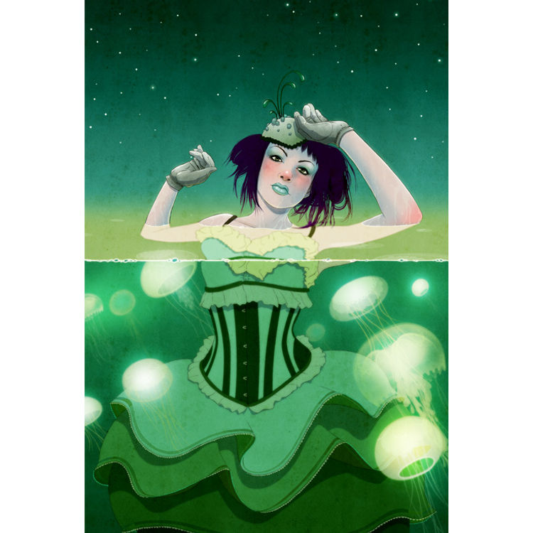 Zoe and the Jellies by Stuntkid (Jason Levesque)