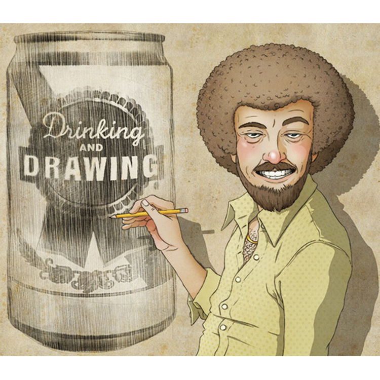 Drinking Drawing by Stuntkid (Jason Levesque)