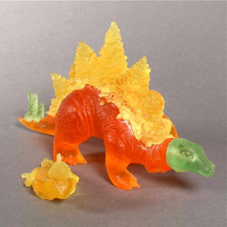 Stegoforest - Clear/Orange by Jesse Narens
