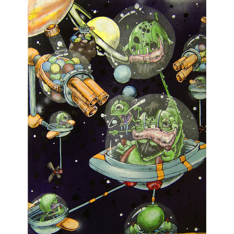 Alien Invasion by Mr. Hint (William Schwartz)