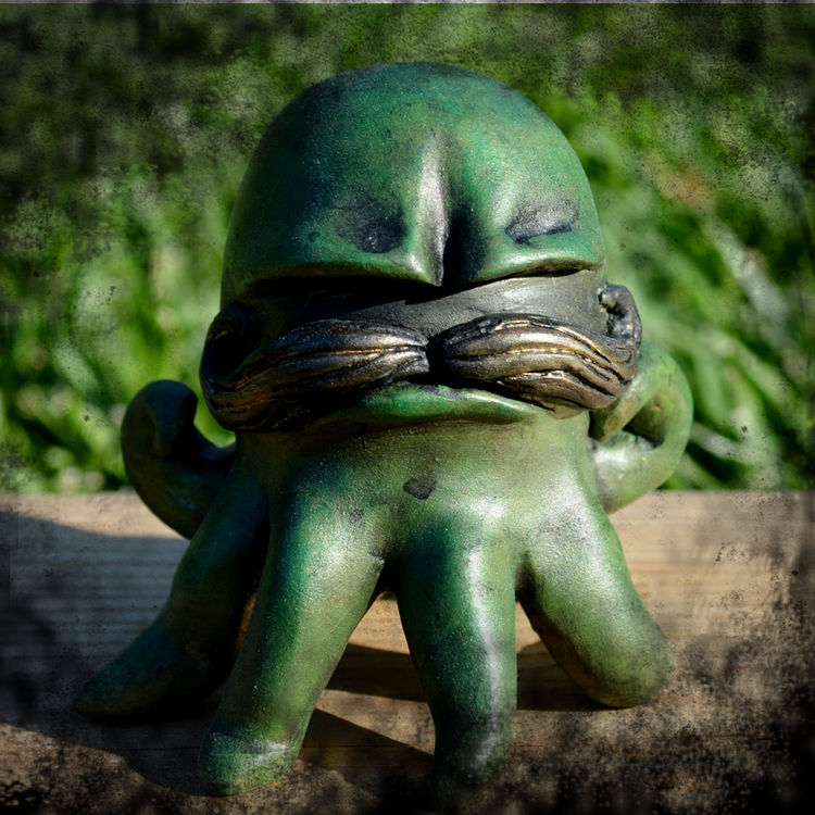 GUS THE GRUMPOCTOPUS - GREEN by Vanessa Ramirez