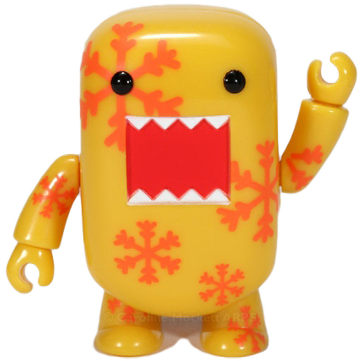 Domo - Yellow Snowflakes