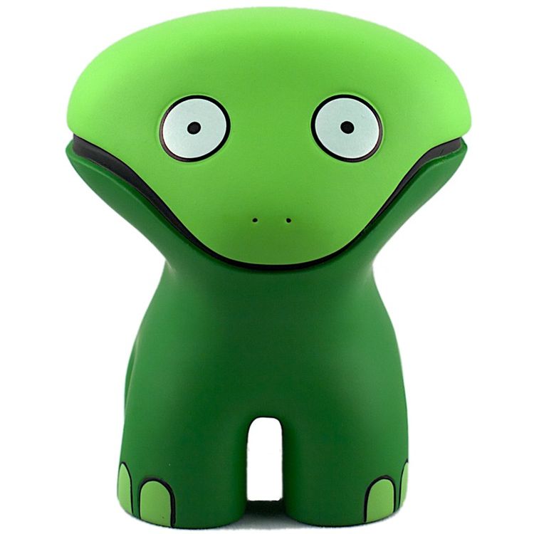 Kricky The Alien Frog - Original Green by Craig Anthony Perkins