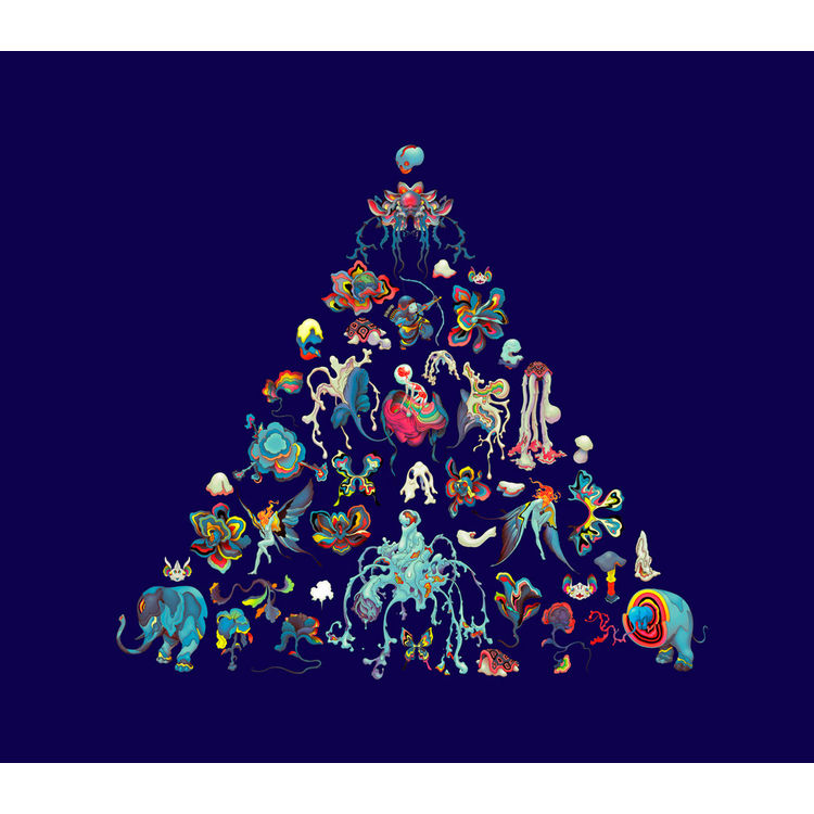 Lotus War Pyramid by James Jean