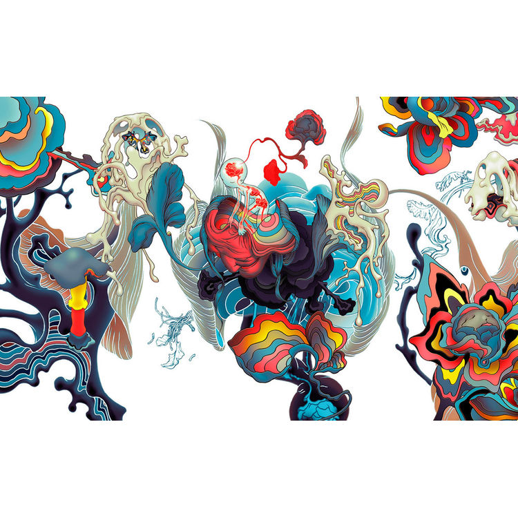 Lotus War Day by James Jean