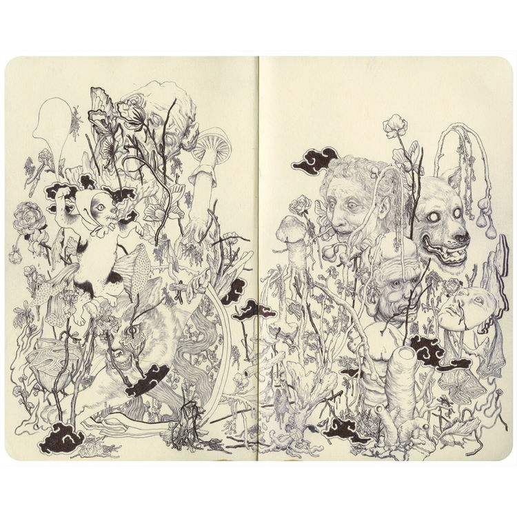 Fungi III by James Jean