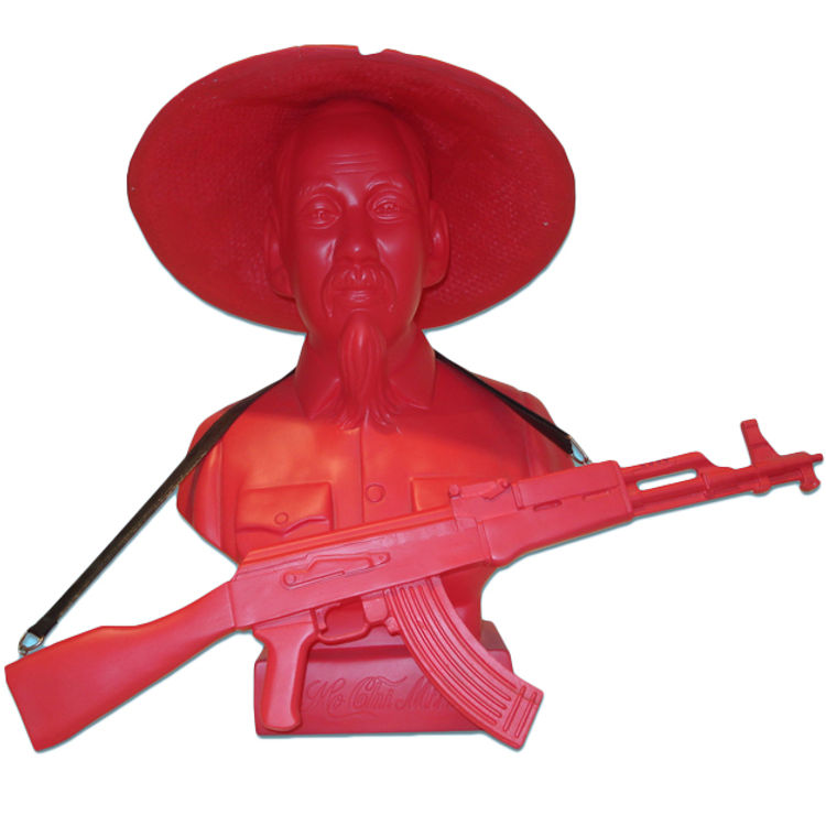 Ho Chi Minh - RED by Frank Kozik