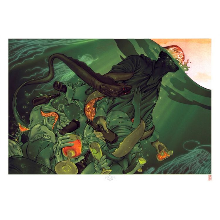 Getting Clean by James Jean